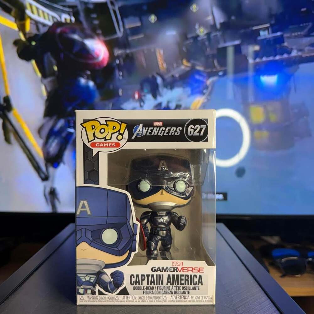 Funko Pop Games Marvel Avengers Captain America 627 Stark Tech Suit